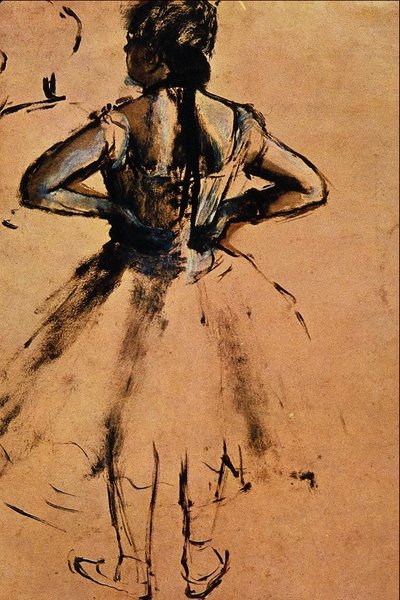 Hands on Hips by Edgar Degas